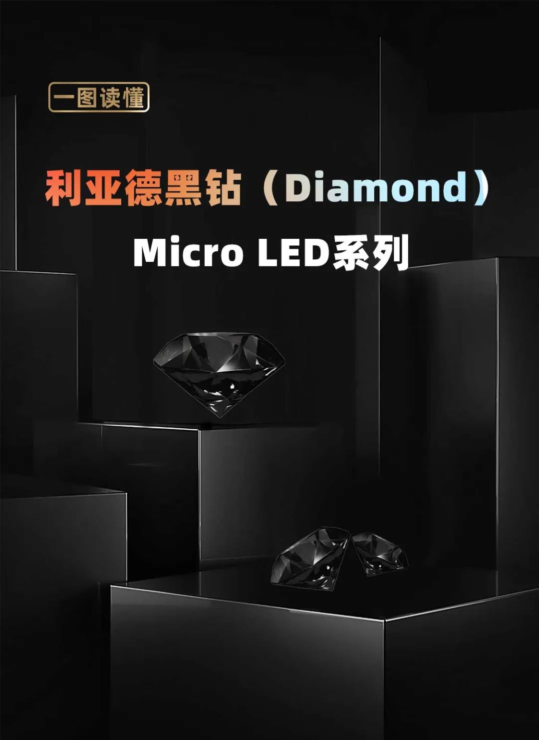K8凯发面向全球发布第二代Micro LED显示技术——K8凯发黑钻（Diamond）系列